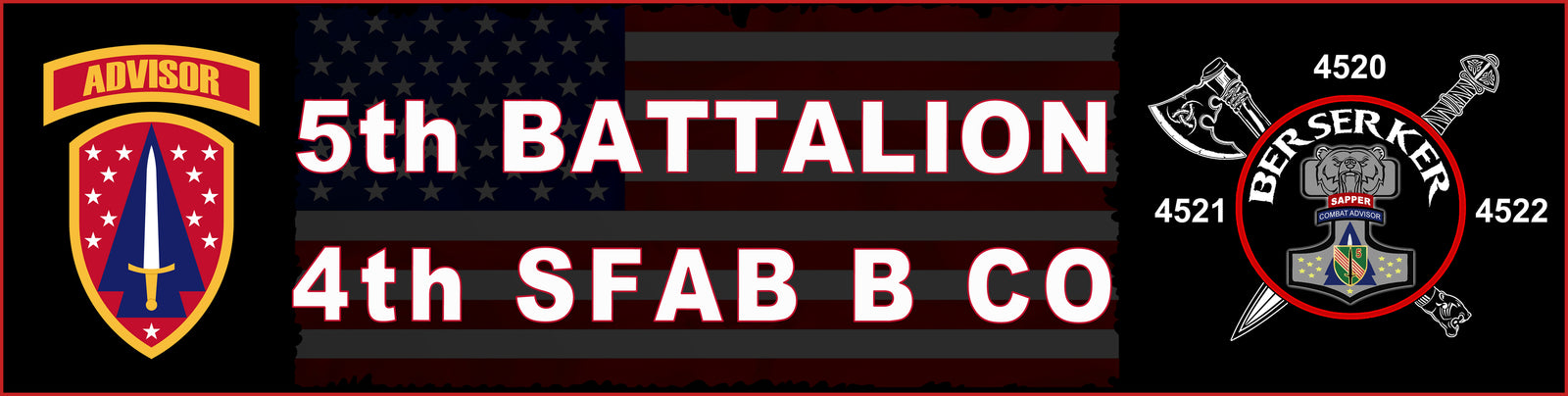 5th BN 4th SFAB B CO