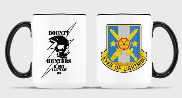 15 oz Coffee Mug- All White or White with Black Trim