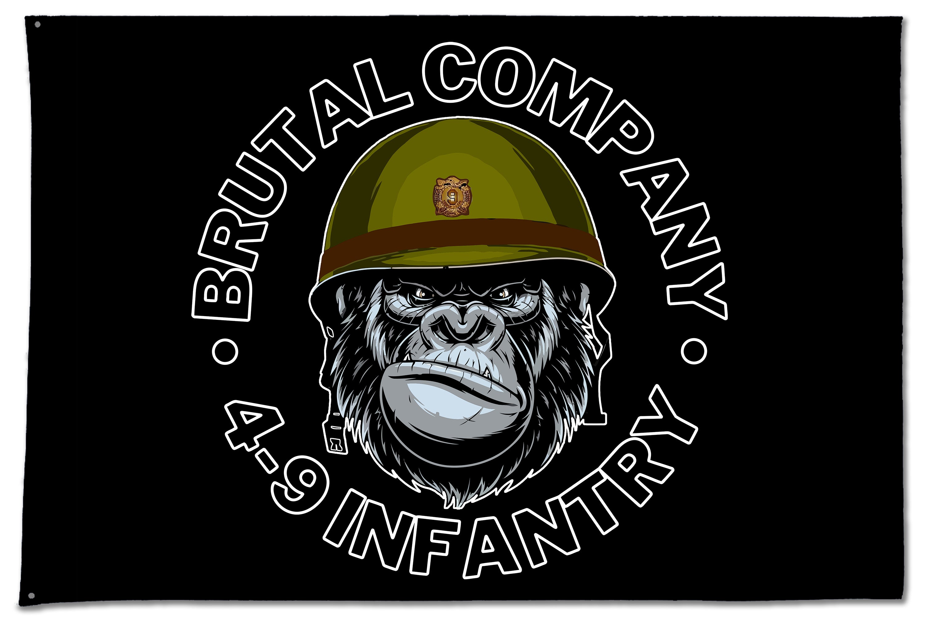 Brutal Co Two Sided Flag with Grommets, Perfect for Flying Outside. Co ...