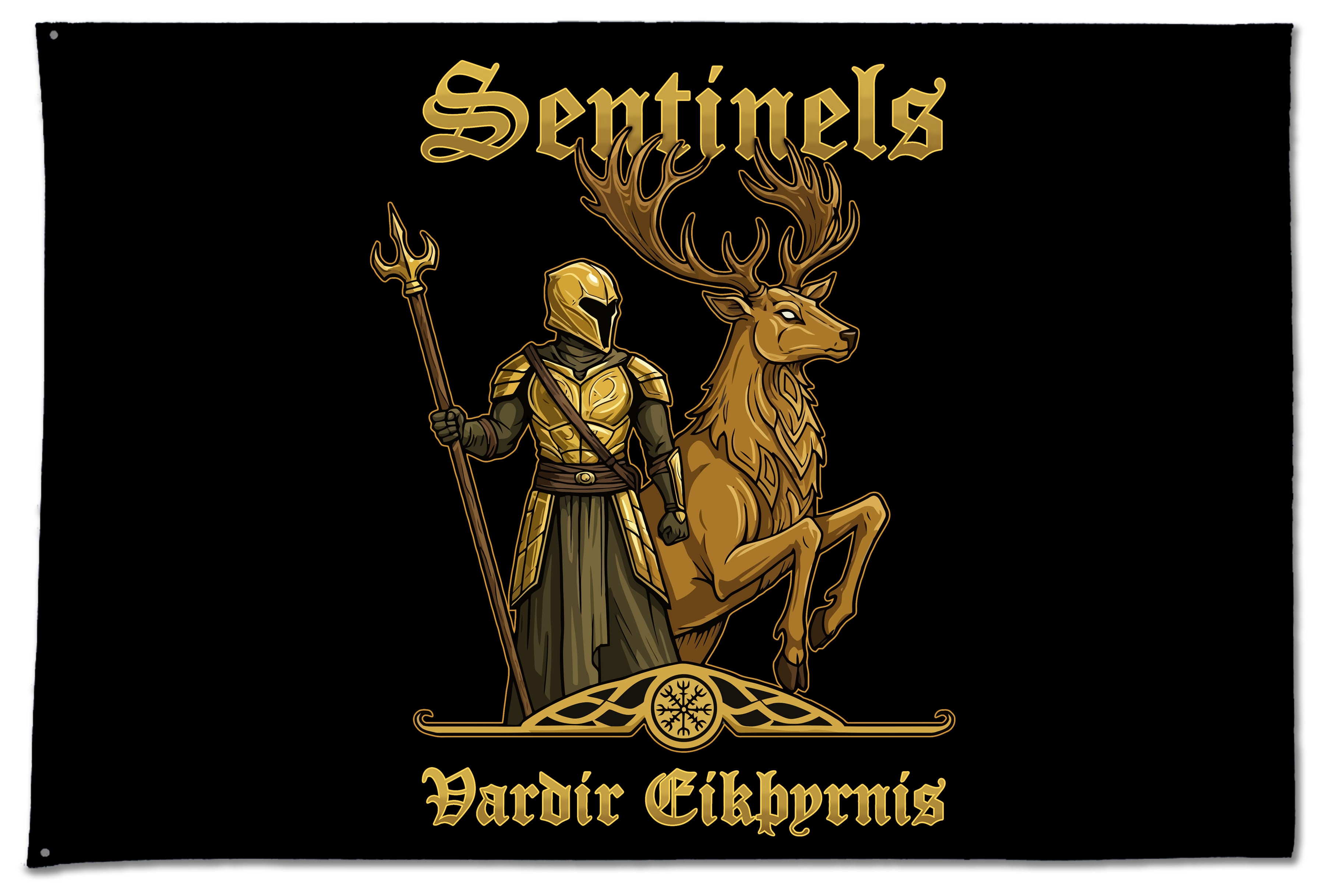 Sentinels One Sided Flag with Grommets. Comes in multiple sizes ...