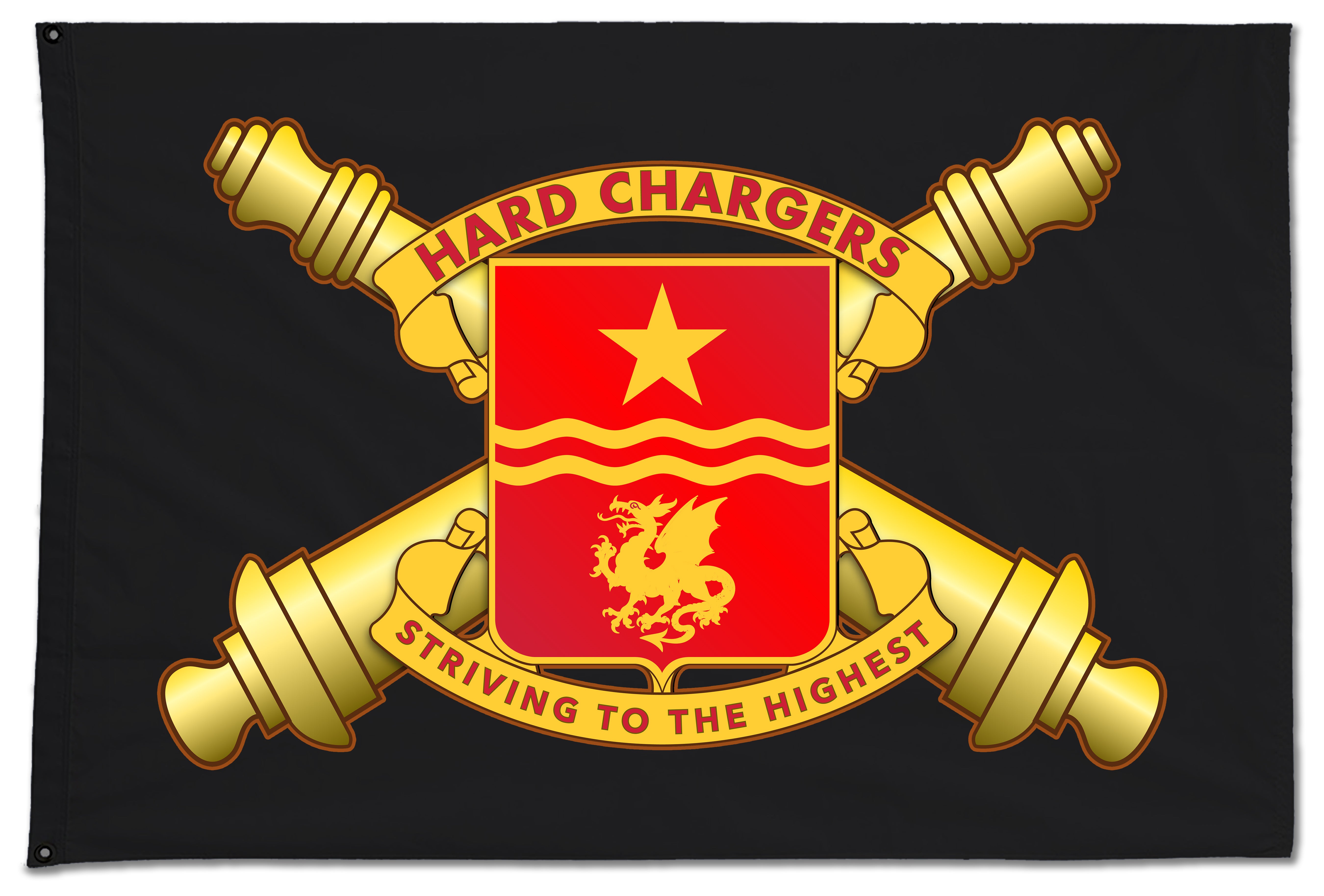 Fa30 Army 1-30th FA Flag. One Sided with Grommets. Comes in multiple sizes ...