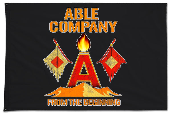 One Sided Flag with Grommets. Comes in multiple sizes.