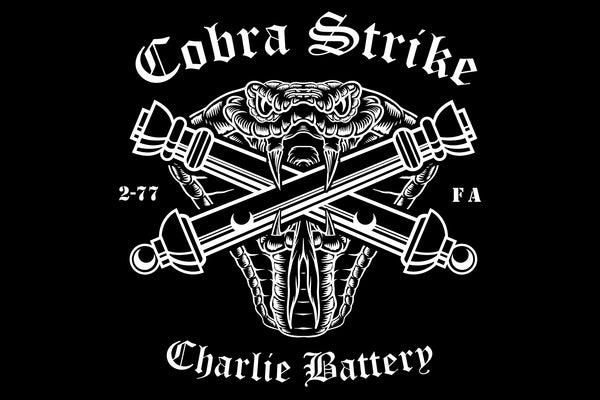 Two Sided Cobra Strike Flag With Grommets. Comes In Multiple Sizes.