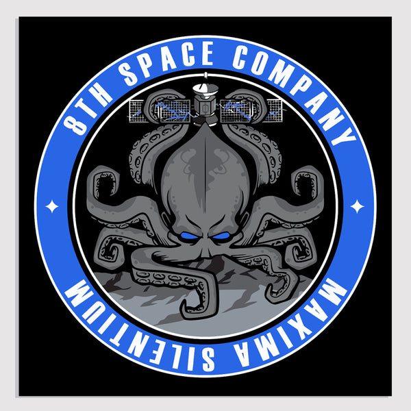 8th - Stickers 3.5"W x 3.5"H, Individual Stickers, comes packaged in a variety of quantities. (Copy)