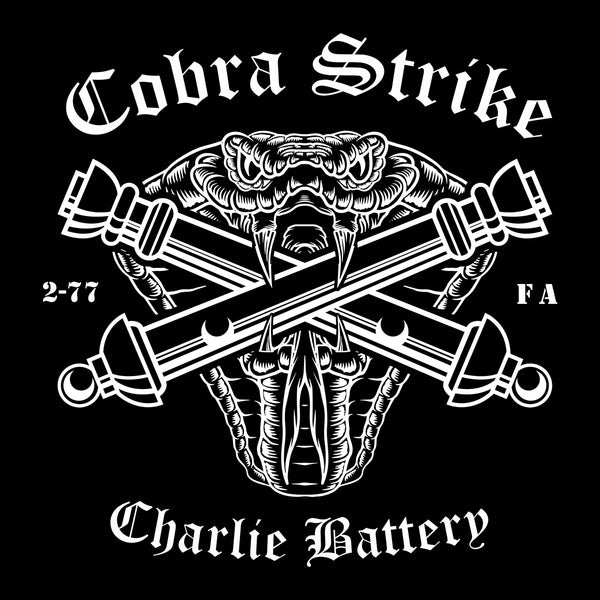 Cobra Strike Stickers 4"W x 4"H, Individual Stickers, comes packaged in a variety of quantities.