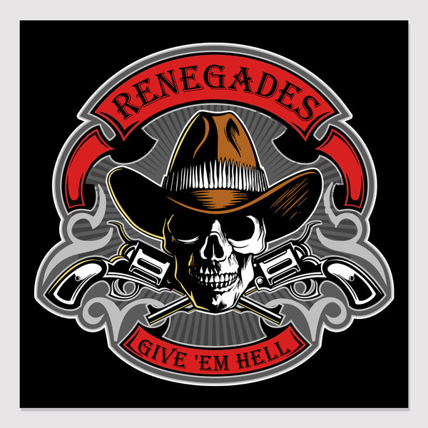 Stickers 4"W x 4"H, Individual Stickers, comes packaged in a variety of quantities.