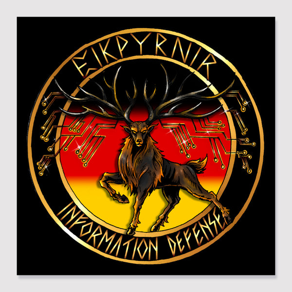 Stickers 4"W x 4"H, Individual Stickers, comes packaged in a variety of quantities.