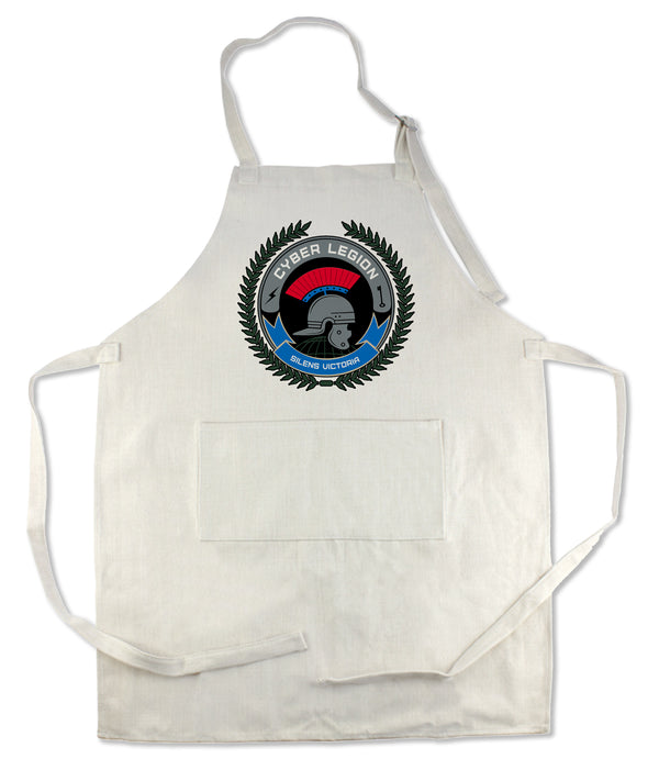 Cyber and Silent Apron 33" x 25" with large front pocket.