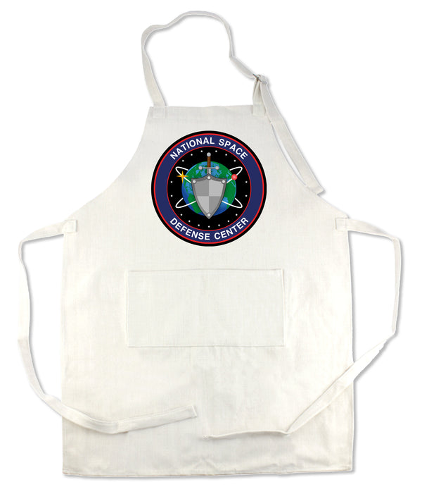 Apron 33" x 25" with large front pocket.