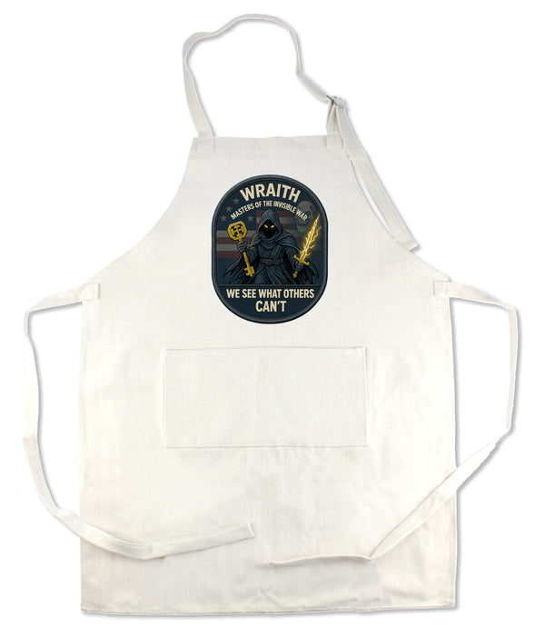 Wraith Apron 33" x 25" with large front pocket.