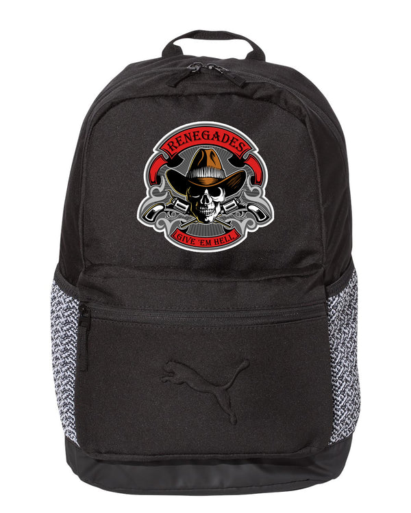Puma Backpack - 12"L x 18 1/2"H x 6 1/2"D.