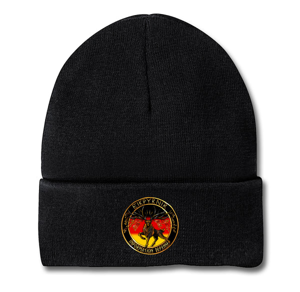 AESD EUR AFR Black Beanie