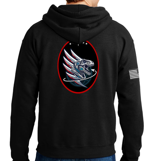 T-REX Hoodie Sweatshirt. This sweatshirt is NOT approved for PT.