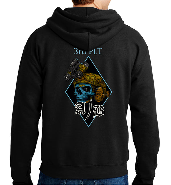 3rd PLT Hoodie Sweatshirt. This sweatshirt is NOT approved for PT.