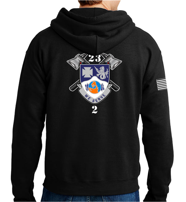 Tomahawk BN Unisex Unit Hoodie Sweatshirt. This sweatshirt is NOT approved for PT