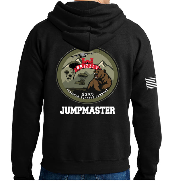 Jumpmaster Hoodie Sweatshirt. This sweatshirt is NOT approved for PT.
