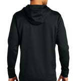 Polyester Hoodie Unisex Sweatshirt. Plain Back