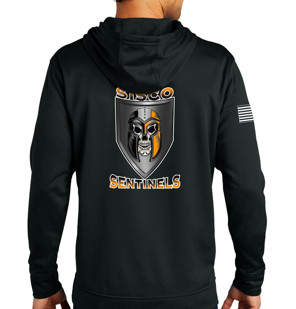 Performance Hoodie Sweatshirt. (This material is lighter than the 50-50) This sweatshirt is NOT approved for PT.