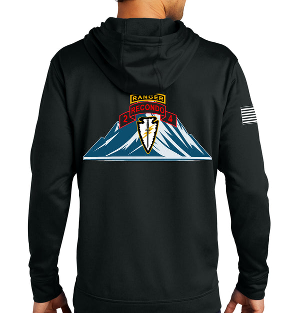Performance Unisex Hoodie Sweatshirt. (This material is lighter than the 50-50) This sweatshirt is NOT approved for PT.