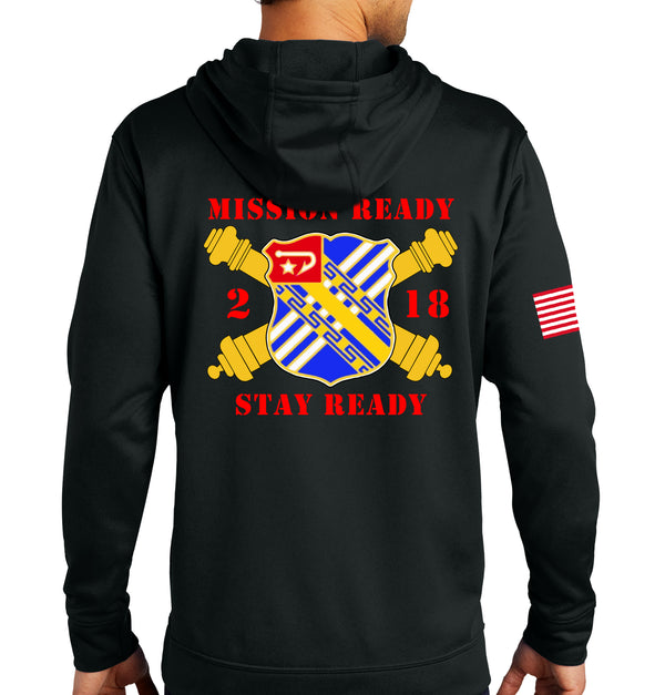 Performance Hoodie Black on Black Sweatshirt. (This material is lighter than the 50-50) This sweatshirt is NOT approved for PT.