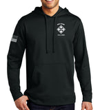 Performance Hoodie Sweatshirt White Design. This sweatshirt is NOT approved for PT