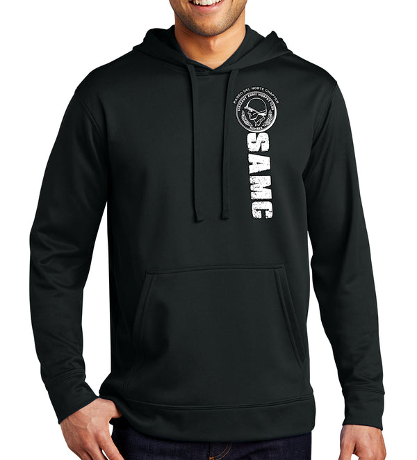 PDN SAMC Performance Hoodie Sweatshirt. (This material is lighter than the 50-50) This sweatshirt is NOT approved for PT.