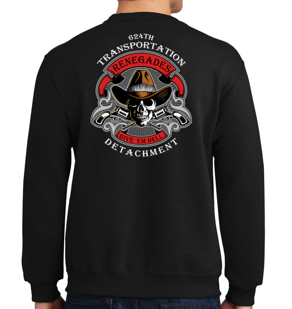 50-50 Blend Crewneck Unisex Sweatshirt. This shirt IS approved for PT.