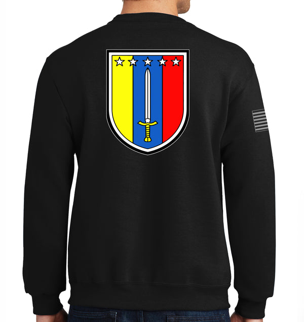 50-50 Blend Crewneck Unisex Sweatshirt. This shirt IS approved for PT.