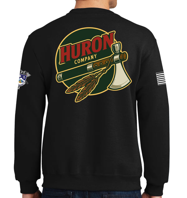 Huron Co Unisex PT Sweatshirt. This sweatshirt IS Approved for PT
