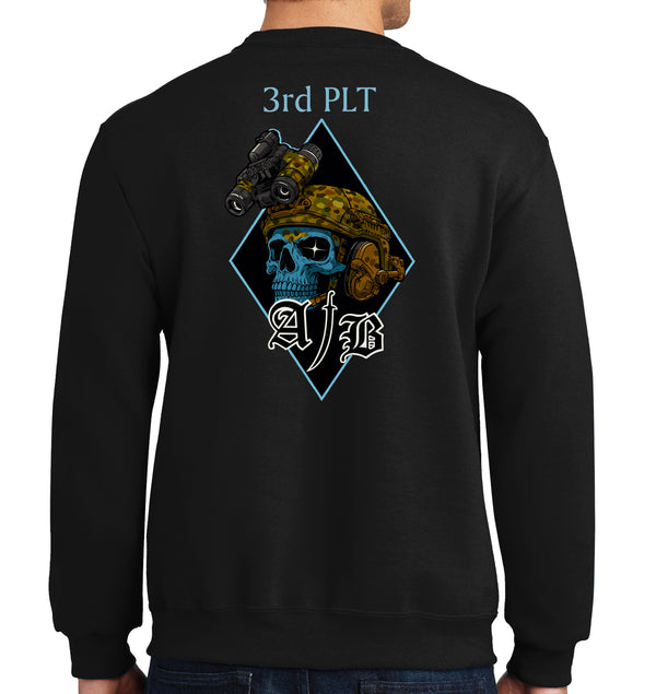 3rd PLT Crewneck Unisex Sweatshirt. This shirt IS approved for PT.