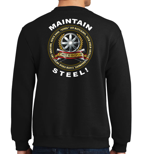 50-50 Blend Crewneck Unisex Sweatshirt. This shirt IS approved for PT.