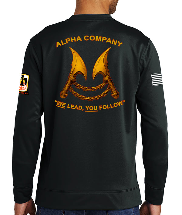 Polyester Crewneck Unisex Sweatshirt. This shirt is NOT approved for PT.