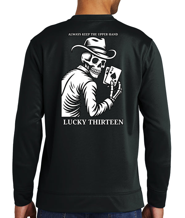 Polyester Crewneck Unisex Sweatshirt. This shirt IS approved for PT.