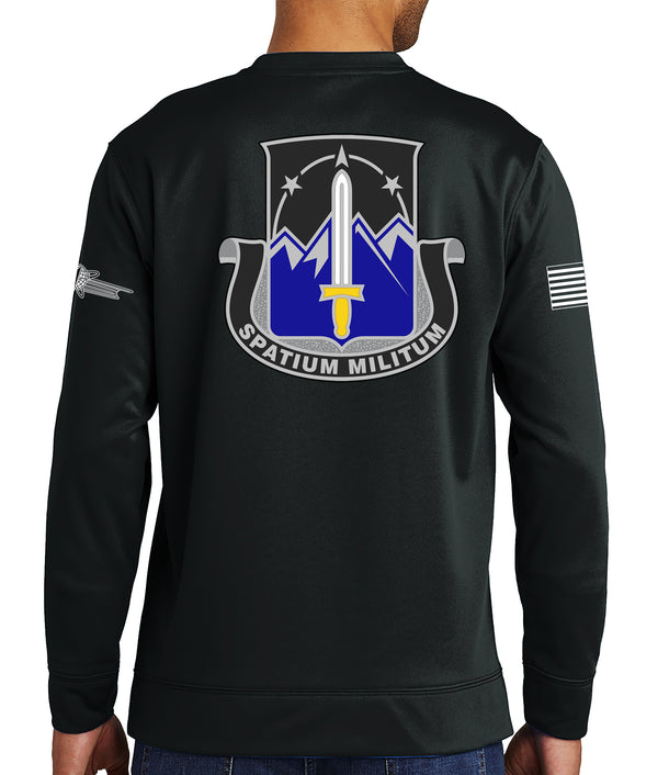 Polyester Crewneck Unisex Sweatshirt. This shirt IS approved for PT.