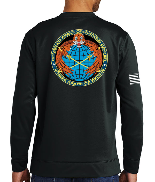 Polyester Crewneck Unisex Sweatshirt. This shirt IS approved for PT.