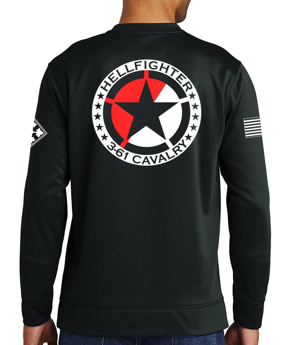 HHT Polyester Crewneck Unisex Sweatshirt. This shirt IS approved for PT.