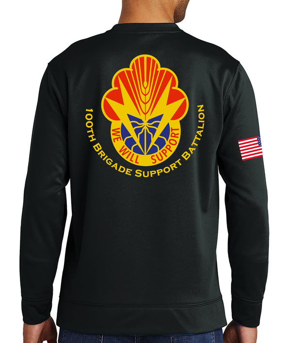 Polyester Crewneck Unisex Sweatshirt. This shirt is NOT approved for PT.