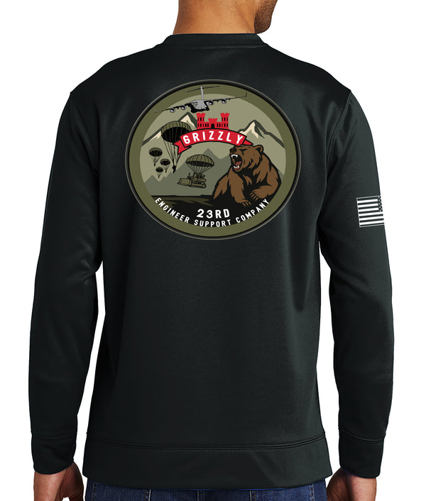 Polyester Crewneck Unisex Sweatshirt. This shirt IS approved for PT.