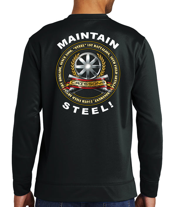 Polyester Crewneck Unisex Sweatshirt. This shirt IS approved for PT.