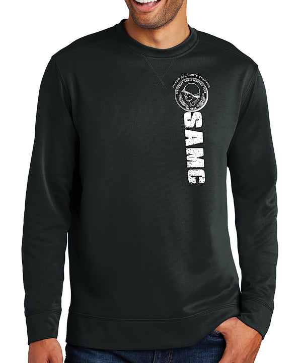 PDN SAMC Polyester Crewneck Unisex Sweatshirt. This sweatshirt IS approved for PT.