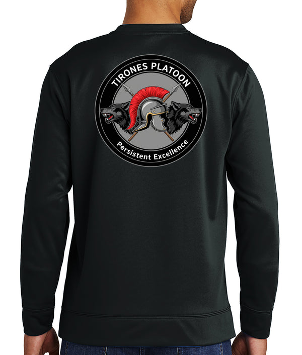 TIRONES PLT Performance PT Sweatshirt. This sweatshirt IS Approved for PT.