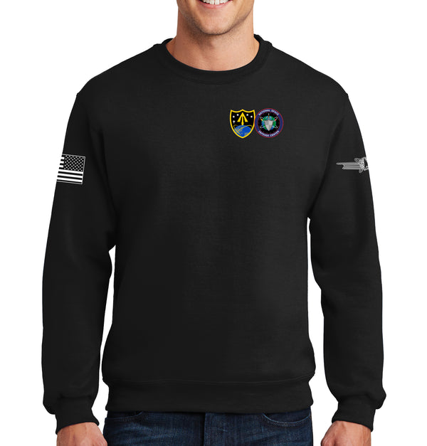 ARMY & NSDC Crewneck Unisex Sweatshirt. This shirt IS approved for PT.