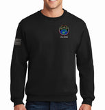 Black Flag 50-50 Blend Crewneck Unisex Sweatshirt. This shirt IS approved for PT.