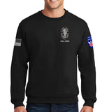 50-50 Blend Crewneck Unisex Sweatshirt. This shirt IS approved for PT.