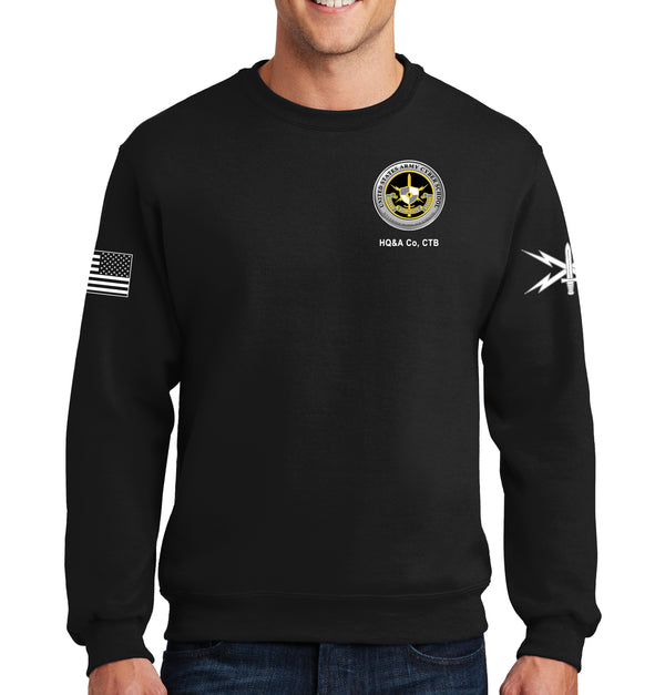 HQ&A CTED 50-50 Blend Crewneck Unisex Sweatshirt. This shirt IS approved for PT.