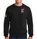 Ronin 50-50 Blend Crewneck Unisex Sweatshirt. This shirt IS approved for PT.