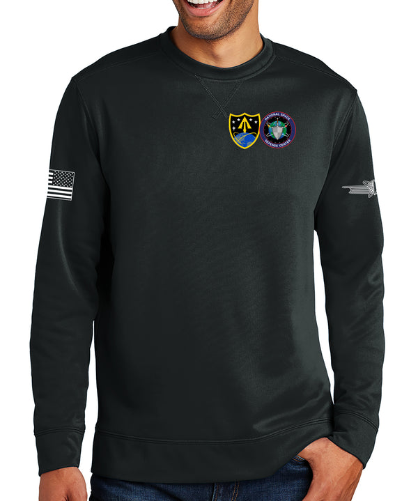 ARMY & NSDC Polyester Crewneck Unisex Sweatshirt. This shirt IS approved for PT.