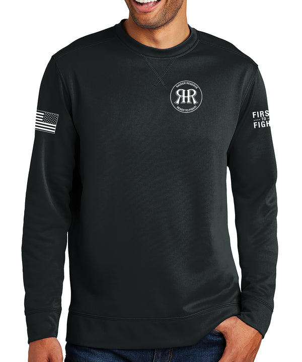RR Polyester Crewneck Unisex Sweatshirt. This shirt IS approved for PT.