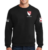 50-50 Blend Crewneck Unisex Sweatshirt. This shirt IS approved for PT.