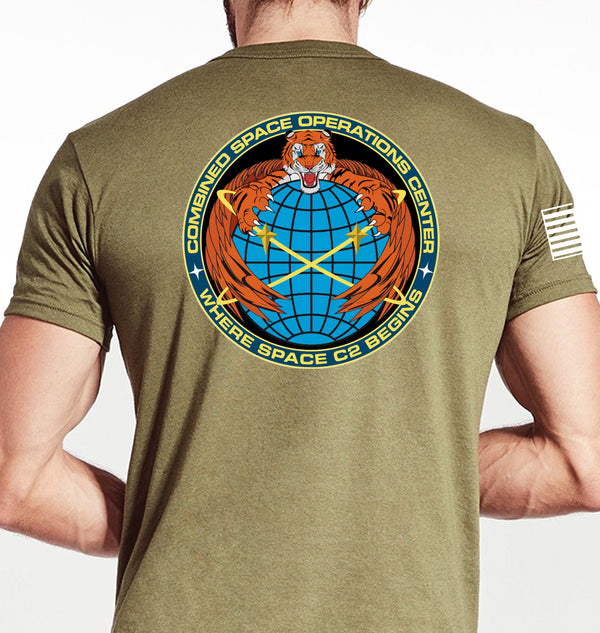 Coyote Tan Unisex Shirt. This shirt is NOT approved for PT